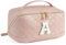 Telena Make up Tasche Damen PU-Leder Kulturtasche, Reise-Kosmetiktasche Kulturbeutel Waschtasche Kofferorganizer Bag für Frauen