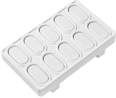 COMFOLIVING Sushi Mould, Sushi Making Kit, 10-Grid Making Onigiri Mold, Japanese Cuisine Mold Kitchen Gadgets For School Picnic Farmhouse Camping Lunch