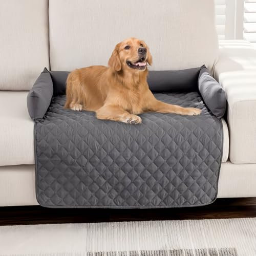 Hundebetten Hundekissen Sofaschutz, Hundedecke Sofa, Sofaschutz Hund Hundebett, Sofaschutz Plüsch Hundekissen, Hundekissen Hundematte Flauschiges Hundebett Für Große, Mittelgroße & Kleine 75*75CM