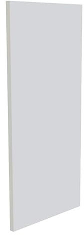 M2 Traders Classic Shaker Kitchen Cabinet Clad-On Wall Panel (H) 752 x (W) 343mm - Grey