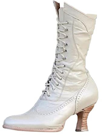 Stivali al Ginocchio Donna Stivali Donna con Tacco Stivaletto Donna Tacco Numero 46 Stivali Donna Estivi Traforati Stivali Donna Invernali con Tacco Stivali Gomma Donna Cowboy Boots Stivali