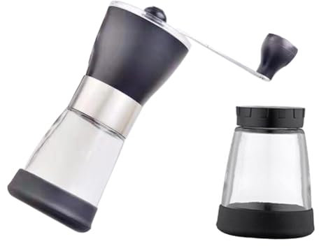 VINTORKY Manuelle Kaffeebohnenmühle Handkurbelmühle Für Zuhause Kaffeebohnen Schleifen Werkzeug Kompakt Und Tragbar Für Kaffee Mahlwerk Ohne Lärm