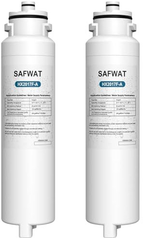 HX2017FR-A HX2017F-A Filter Replacement for Insignia NS-WF26FD9-1 WF26FD9-1 Refrigerator Water Filter (2 Pack)