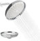Hibbent Grand pommeau de douche fixe traditionnel de 22,9 cm en laiton massif, pommeau de douche de rechange, design moderne, facile à nettoyer et facile à installer