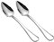 Grapefruit Knife, Grapefruit Spoons Silver Stainless Steel Half Serrated Fruit Dessert Cutter Spoons 2PCS