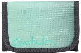 Satch Geldbeutel Gradient Mint | Für Jungen und Mädchen mit Sichtfenster, Münzfach und Geldscheinfach für eine übersichtliche Aufbewahrung