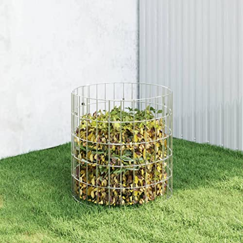 Heim & Garten, Rasen & Garten, Gartenarbeit, Komposter, Komposter, Hausgarten, Komposter Ø50x50 cm, verzinkter Stahl
