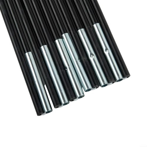 Barres de poteau en fibre de verre, solution de remplacement idéale pour différentes tailles de tentes résidentes (5,49 m)