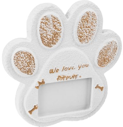 Angoily Pierre Commémorative pour Chien Le Jardin Stèle pour Animaux de Compagnie Extérieur Plaque Mémorielle pour Chiens Monument Funéraire pour Animaux
