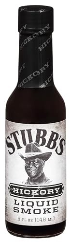 Stubbs - Liquid Smoke Hickory - Salsa con Aroma de Humo para Carnes, Asados y Barbacoas - Pack Laborawi (1 x 148ml)