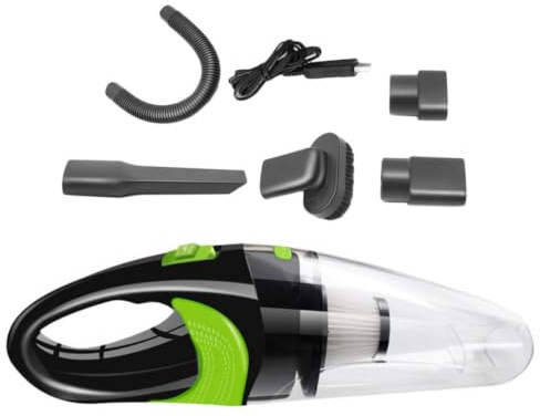 ifundom Aspirateur Portatif Léger sans Fil pour Voiture USB 2700mah en Abs pour Nettoyage Humide et Sec Modèle R-6054 Voiture et Maison