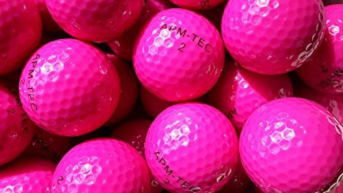 APM-TEC 100 Golfbälle pink, rosa, NEU, Turnierqualität, 432 Dimple Z-03