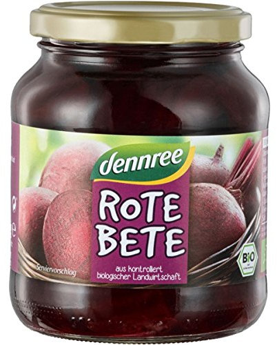 dennree Rote Bete im Glas (330 g) - Bio