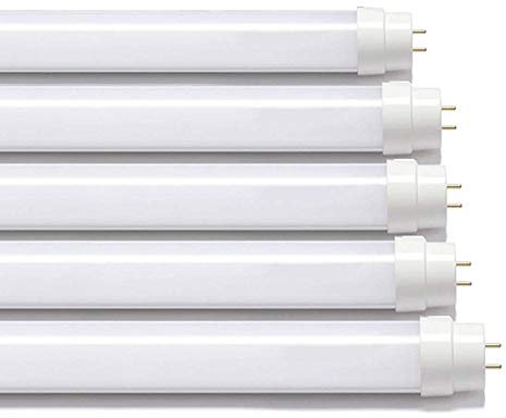 22W T8 5ft 150Cms LED Tube Light 2000Lm, 6000K Daylight Retrofit Easy Replacement for 5ft 1500mm Fluorescent tubelights with Starter for Indoor Home, Office, Garage 2 Year Warranty (Pack of 5)
