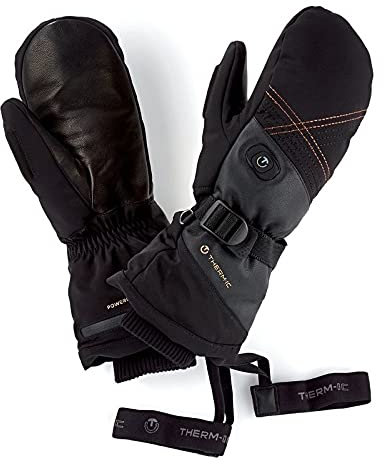 Therm-ic Damen Ultra Heat Mittens Women Fausthandschuh, Black, XL-8