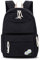 FANDARE Rucksack Schule Schulrucksack Herren Damen Rucksäcke Schultasche Casual Daypacks Junge Mädchen Schulranzen Teenager für Reise Uni Büro Einkaufen Alltag Freizeit Campus Wandern Schwarz