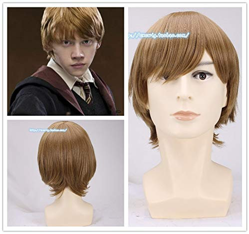 Halloween Film Magic Potter Herren Ron Weasley e Perücke Comic Con Cosplay Haar Ronald Bilius Rollenspiel Kostüme