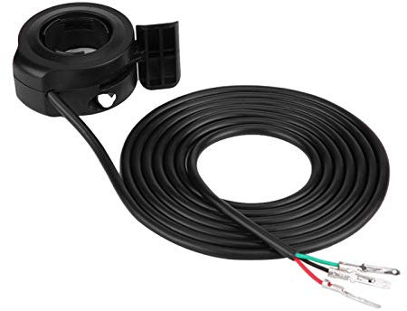 Daumen-Hebel-Steuerung, 7 8 Zoll Universal-Gasgriff-Drehzahlregelung, Montage für E-Bike, E-Bike, Elektro-Fahrräder, Roller, Gasdrehzahlregler