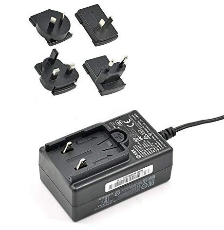 New AC Adapter Power Supply Switching Adapter w/US UK AU EU Plugs for Seagate Backup Plus Hub External Drive