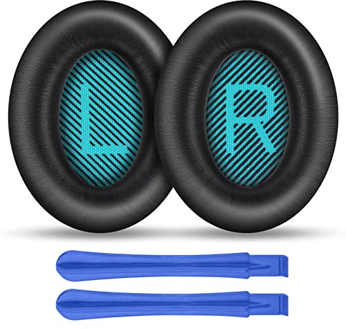 Ainiv Professional Ear Pads Cushions Replacement - 1 Pair Earpads compatible with Bose QuietComfort 35 (QC35) and Quiet Comfort 35 II (QC35 II) Over-ear Headphones