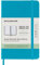 Moleskine - Weekly Planner 18 Months 2022-2023, Weekly Planner With Hard Cover And Elastic Closure, Size Pocket, 9 x 14 cm, Color Blue