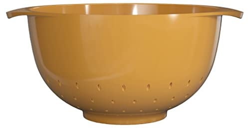 Rosti Margrethe Sieb, Küchensieb Kunststoff, Robuster Durchschlag, Spülmaschinengeeignet, 4 Liter, Curry