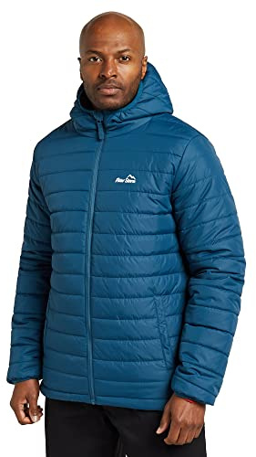 Peter Storm Men’s Blisco Jacket with Hood & 2 Pockets, Insulated, Water Repellent & Lightweight Puffer Coat for Cold Weather & Winter, Ideal for Walking, Hiking & Everyday Casual Wear