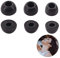 Memory Foam Earbud Tips Set, 3 Sizes Ear Tips Compatible with Galaxy Buds Pro, Sony True Wireless Earbuds - Secure & Comfortable Fit - Replacement Ear Caps for Bluetooth Headphones (Black)