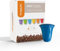 1000 Bicchierini Plastica per caffè 80cc vari colori Bar macchina caffè (Azzurro)