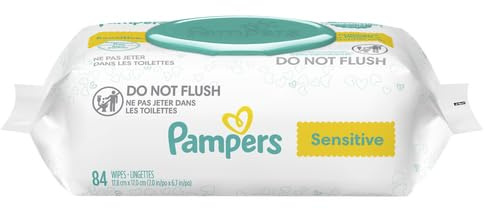 Pampers Sensitive Wipes Lot de 84 lingettes