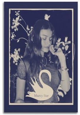 ZaMouss Rockband-Poster, Mazzy Star, Leinwandposter, Wandkunst, Dekoration, Wohnzimmer, Schlafzimmer, Dekoration, Poster, 30 x 45 cm, ungerahmter Stil