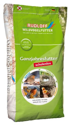 Rudloff Terrassenmix schalenlos - Vogelfutter für Wildvögel, 10,000 Gramm, Geschmacklos
