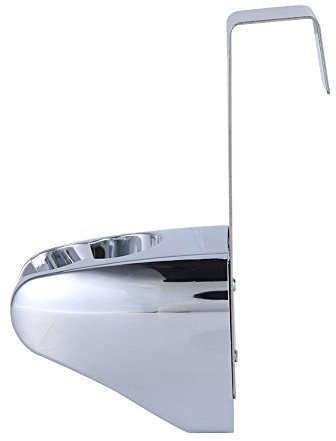 Crochet en acier inoxydable ABS pour douchette WC bidet pulvérisateur brossé (double douille)