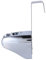 Crochet en acier inoxydable ABS pour douchette WC bidet pulvérisateur brossé (double douille)