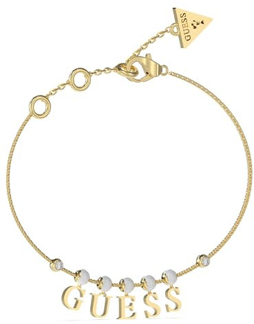 GUESS JUBB04224JWYGWHS - Bracciale da donna, colore: Oro/Bianco