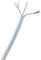 Pangyoo Filo elettrico Cavo elettrico for lampade di illuminazione da 10 m, cavo elettrico con corda in acciaio di supporto da 0,6 mm, cavo di alimentazione trasparente 2 * 0,14 mm
