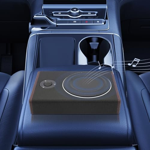JDBDU Auto Lautsprecher, 20cm/8 Zoll 600 Watt Bass Auto Boxen Subwoofer Aktiv Auto Untersitz Subwoofer Kompakt Lautsprecher