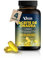 Aceite de Onagra 1000mg con 10% GLA prensado en frio y enriquecido con Vitamina E Natural - Alivia síntomas de la Menopausia - Sin Gluten ni azúcares añadidos