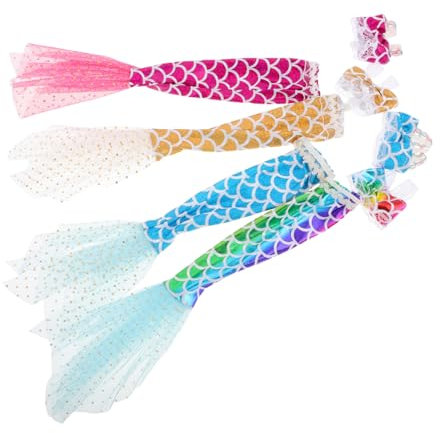 GARIOUANS 4Sätze Teiliges Puppenkleidung für Puppen Meerjungfrau Kleid Bikinis und Sommerkleid mit Glitzer Geeignet für Kreatives Spielen und Dress-up
