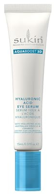 Sukin - Aquaboost 3D Hyaluronic Acid Eye Serum - Natural Eye Care Products, Lightweight Hydrating Sukin Serum - For Tired Looking Eyes -Contains Pro Vitamin B5 and More - 30ml