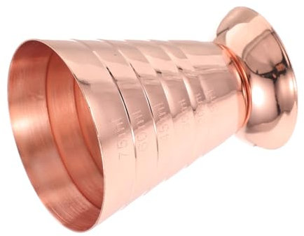 MUCKLILY Cocktail Jigger Präziser Messbecher für Barkeeper mit Klaren Markierungen für Cocktails und Barpartys aus Hochwertigem zu Reinigen und Vielseitig Einsetzbar