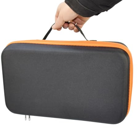 Hard EVA Tool Storage Case, 36x20.5x11cm Waterproof Tool Bag with Secure Zipper Closure, Sturdy Multi-Functional Tool Kit Box for Chainsaw, Electric Drill, DIY Tools & Accessories (A)