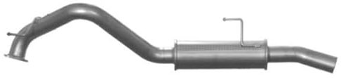 VEGAZ OR-277 Endschalldämpfer Endtopf Hinten 5kg