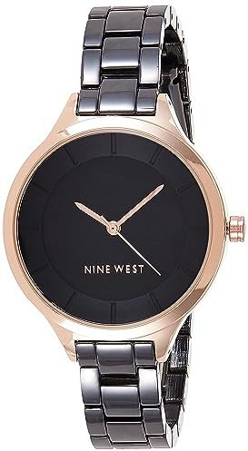 Nine West Women's Bracelet Watch, NW/2225 Grey