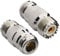 Boobrie N Type to UHF Connector UHF Female to N Female Connector RF Coaxial Adapter 50 ohms N Female to SO-239 UHF Female for WiFi Antenna, CB Radio, Analyzer, Coaxial Cable Pack of 2