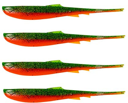 ZECK Vertikalköder & Dropshot Angelköder - Wilson 15,2cm Green Fire
