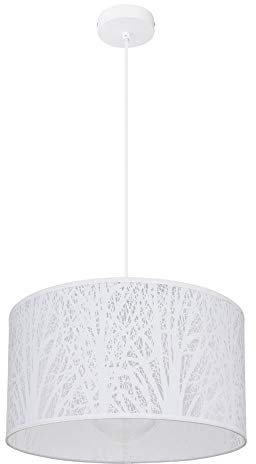 Globo Design Hänge Leuchte weiß Baum Dekor Wohn Zimmer Beleuchtung Pendel Strahler Decken Lampe 15387H