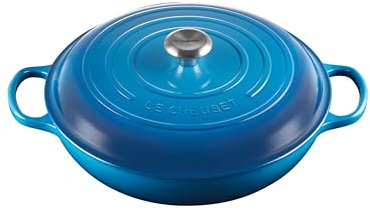 Le Creuset Enameled Cast Iron Signature Braiser, 5 qt, Marseille