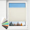 HOMEDEMO Plissee Klemmfix ohne Bohren Jalousien, Beige, 75x180cm(BxH), Plisseerollo Fensterrollo mit Klemmträger, Faltrollo Klemmrollo Sicht-und Sonnenschutz Rollos für Fenster & Tür