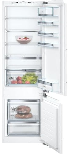 Bosch Serie 6 KIS87AFE0 réfrigérateur-congélateur Intégré (placement) 272 L E Blanc
